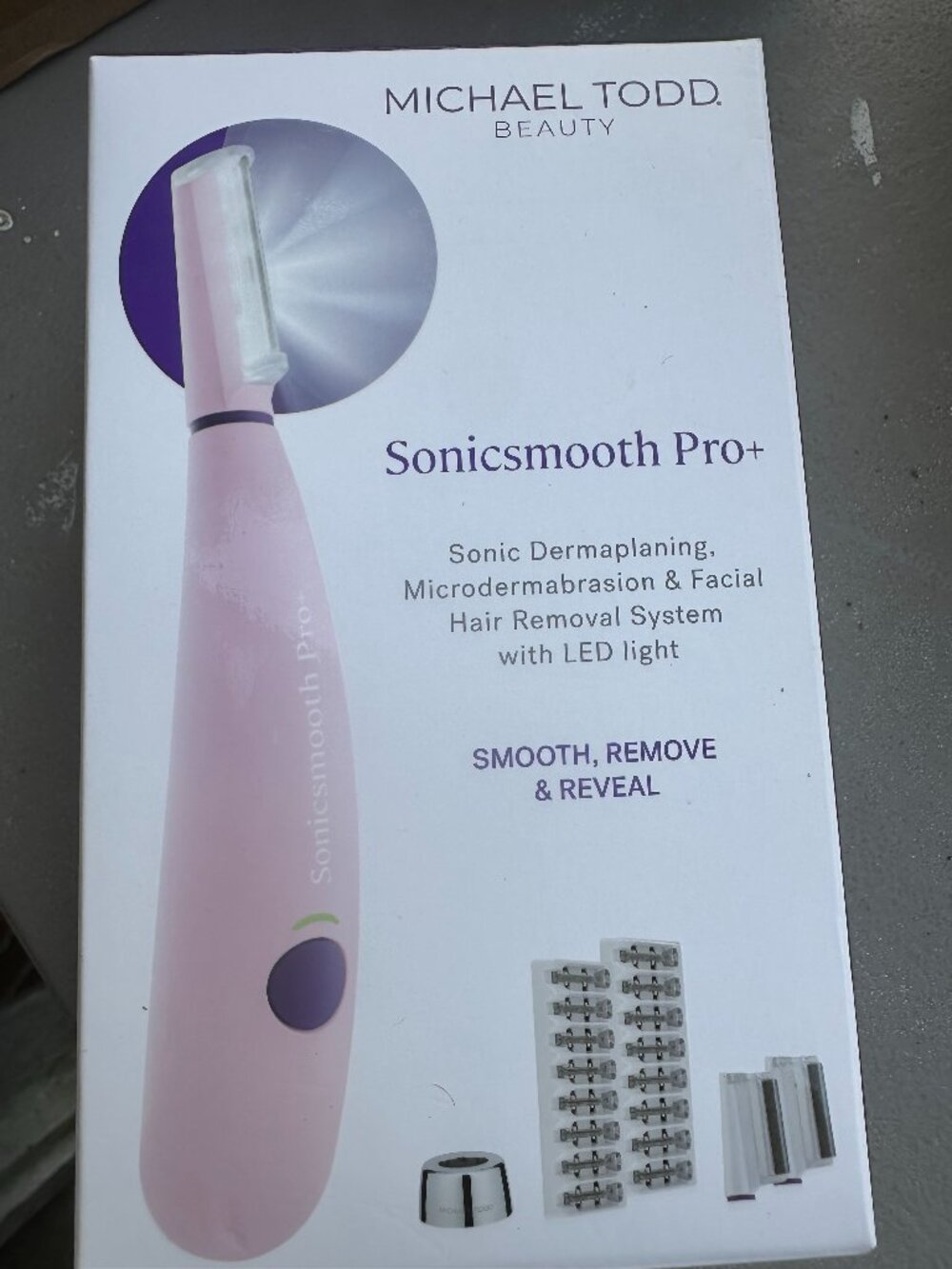 MICHAEL TODD SONIC SMOOTH PRO PLUS LAVENDAR NIB UNOPENED